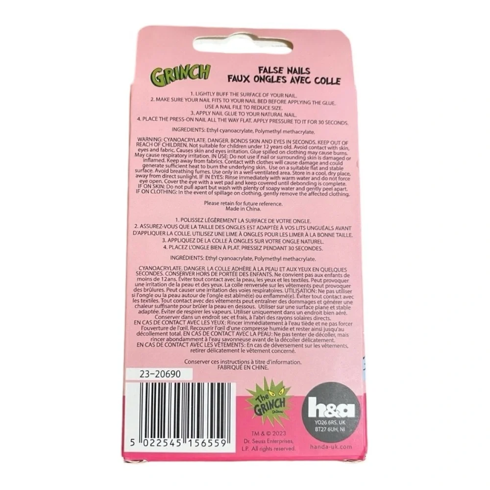 The Grinch Cosmetic Christmas Beauty Makeup Set - Picture 4 of 5